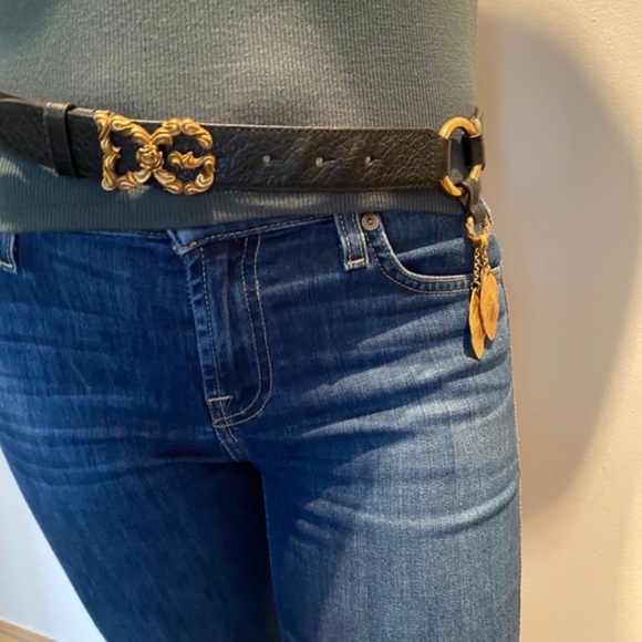 D&G Baroque Logo Belt main image 8
